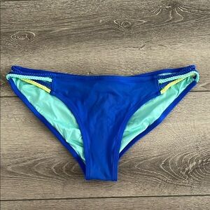 Victoria's Secret Blue Bikini bottom large